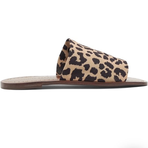 NWOT Loeffler Randall Daria Leopard Slide - Picture 4 of 6
